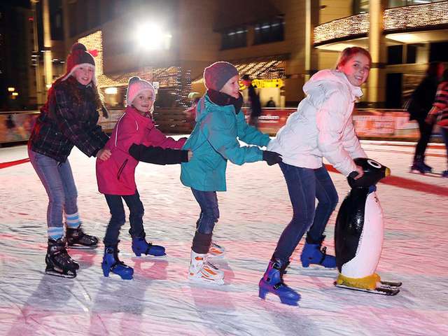 Winterfreuden on ice