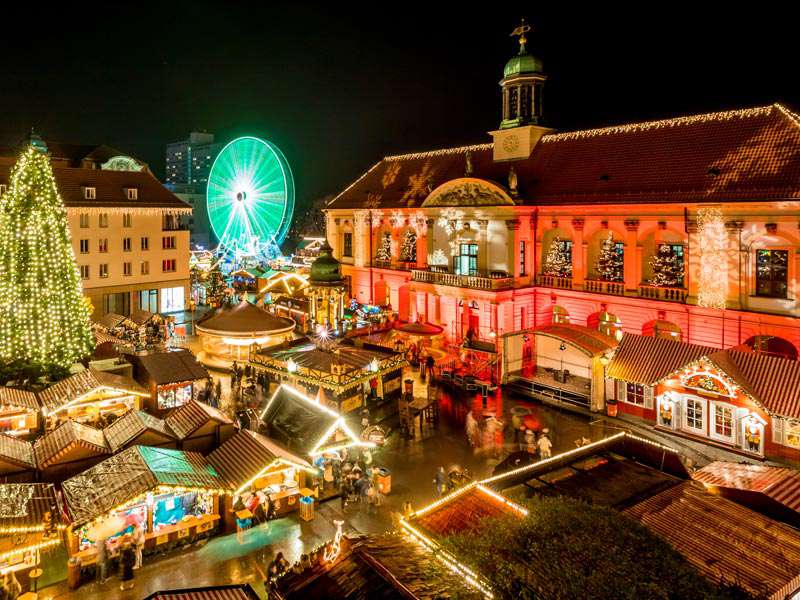 Bilder von Magdeburger Weihnachtsmarkt: Zeichnen lernen mit winterlicher Magie!